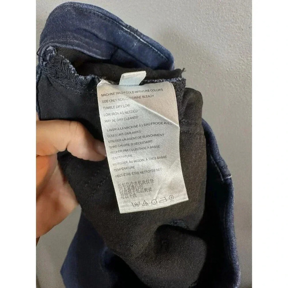 We the Free Women's Blue Denim Jeans Size 27 Feel Alright Skinny Stretch‎ Dark - Picture 9 of 10